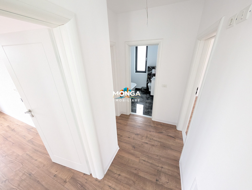 Casa moderna | 3 dormitoare | Otopeni | curte | la alb | metrou