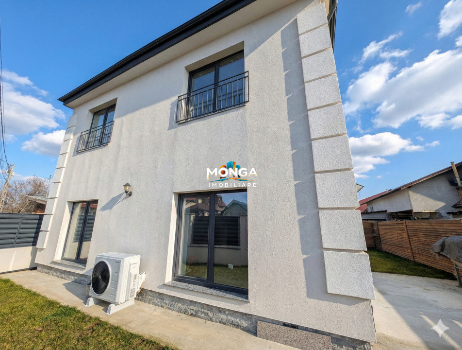 Casa 4 camere | Corbeanca Central | 0 comision | 120mp | Finisat complet