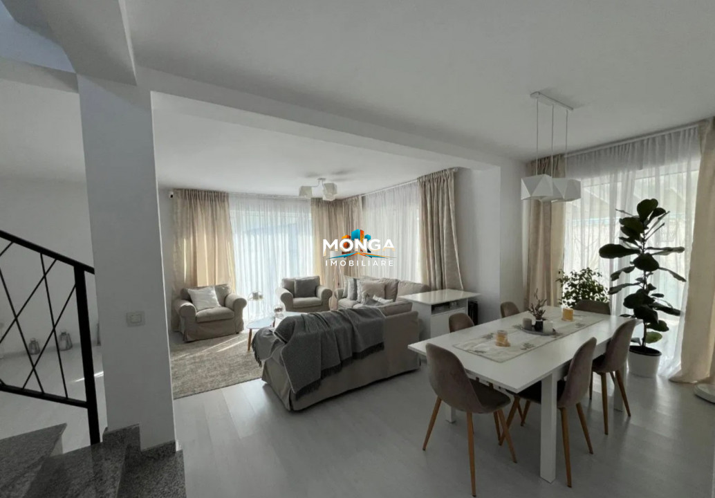 Casa Individuala 4 camere Tunari 120mp