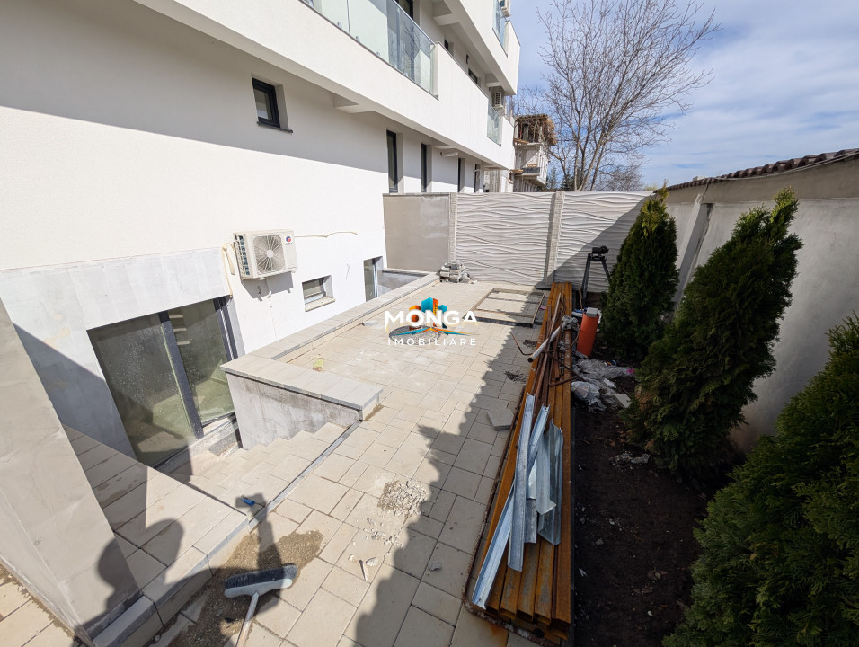 Apartament 2 camere | 0 comision | 54mp | Otopeni | Demisol cu gradina | Metrou