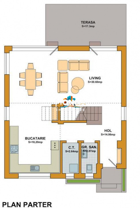 Casa 4 camere 120mp | 0 comision | Tunari | La alb