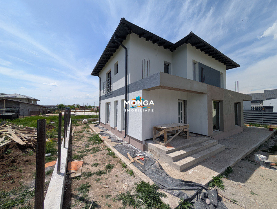 Casa 5 camere 180mp | 0 comision | Balotesti Padure | pret la stadiul actual
