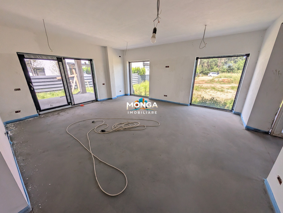 Casa 5 camere 120mp | 0 comision | Balotesti langa padure | Finisaje la alegere