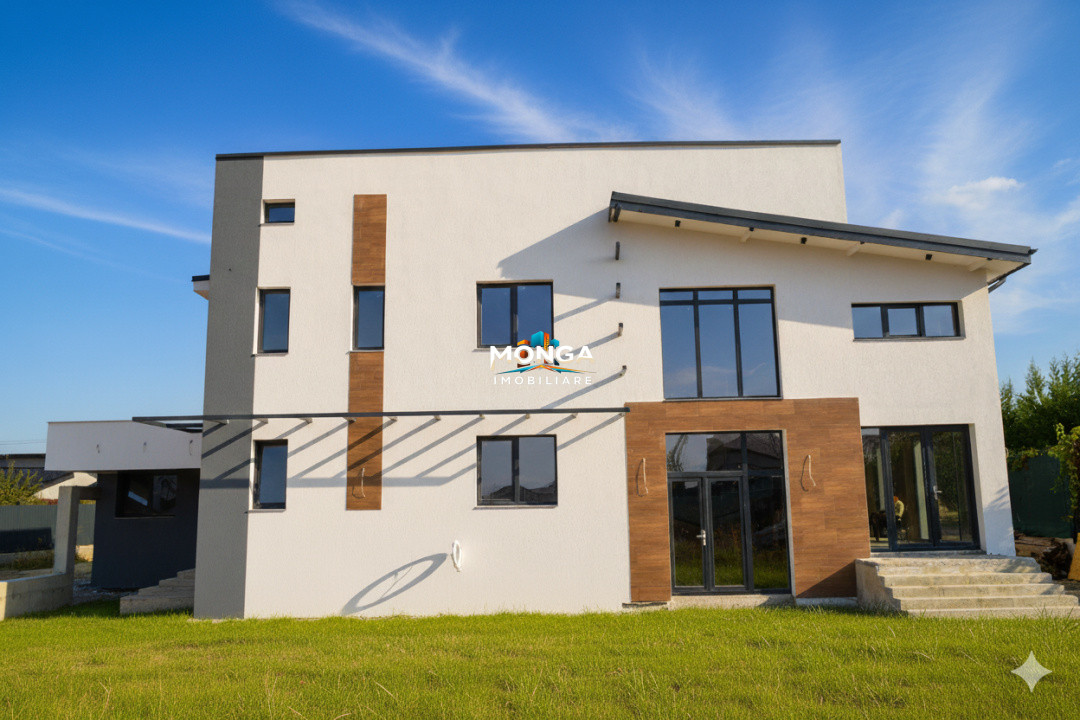 Casa foarte spectaculoasa 300mp | Teren 900mp  | Balotesti | La stadiul actual