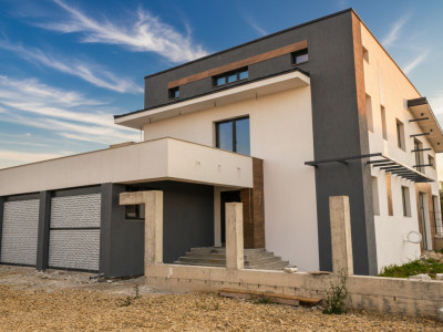 Casa foarte spectaculoasa 300mp | Teren 900mp  | Balotesti | La stadiul actual