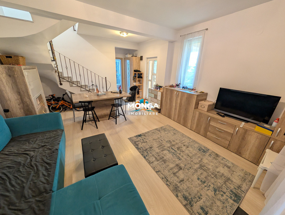 Duplex 4 camere 100mp | 0 comision | Tunari | mobilat utilat | 150mp teren
