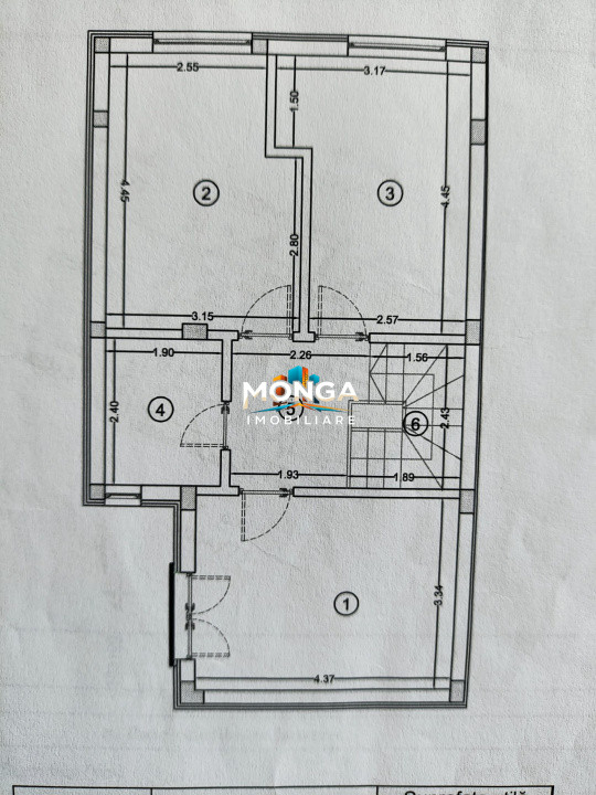Duplex 4 camere 100mp | 0 comision | Tunari | mobilat utilat | 150mp teren