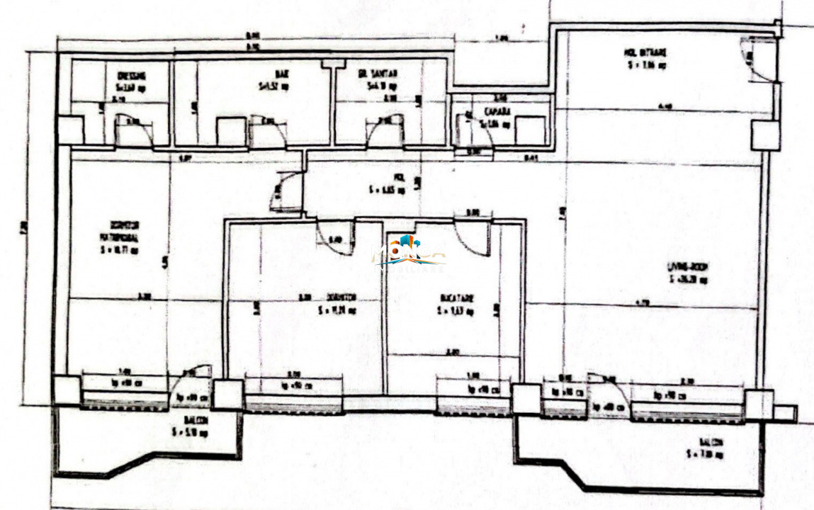 Apartament 3 camere 96mp | 0 comision | Modern | Mobilat | Bucuresti Doi Cocosi