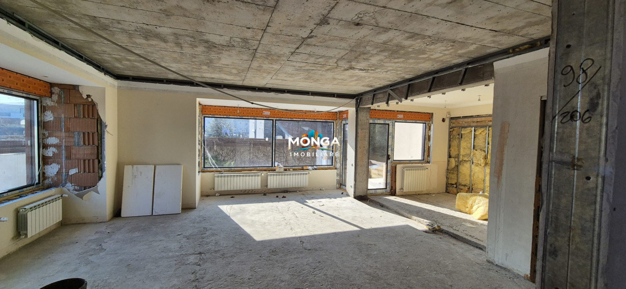 Duplex 5 camere 190+50mp terase | 0 comision | Otopeni | Stadiul Actual