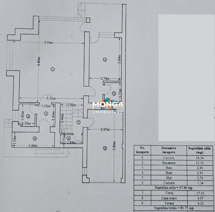 Duplex 5 camere 190+50mp terase | 0 comision | Otopeni | Stadiul Actual