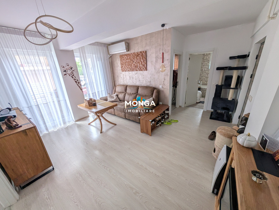Apartament 3 camere 60mp | Otopeni | parcare | mobilat utilat | metrou
