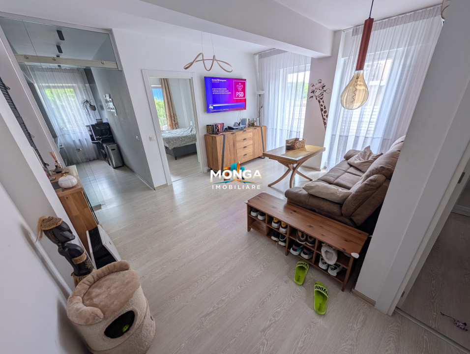 Apartament 3 camere 60mp | Otopeni | parcare | mobilat utilat | metrou