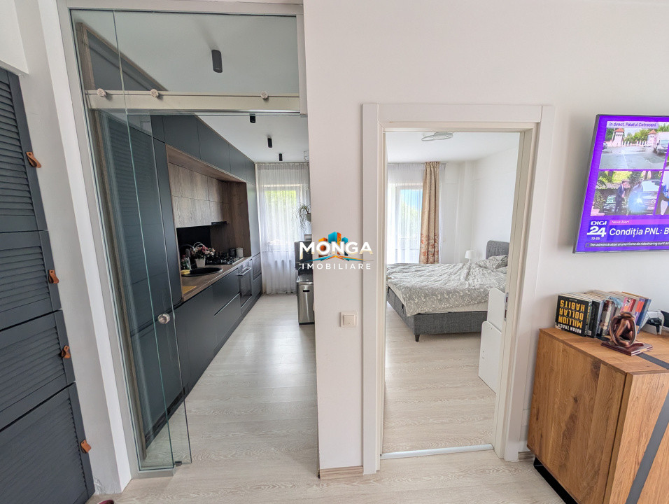 Apartament 3 camere 60mp | Otopeni | parcare | mobilat utilat | metrou
