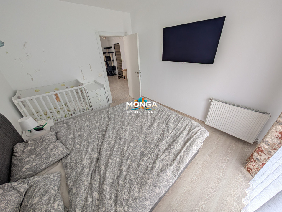 Apartament 3 camere 60mp | Otopeni | parcare | mobilat utilat | metrou