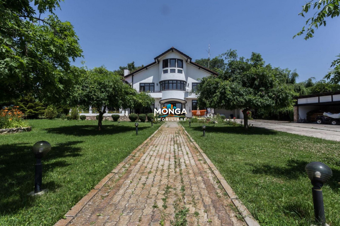 Casa cu piscina langa lac | Izvorani | 7 camere | teren 4181mp