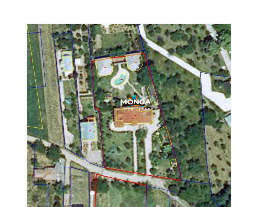 Casa cu piscina langa lac | Izvorani | 7 camere | teren 4181mp
