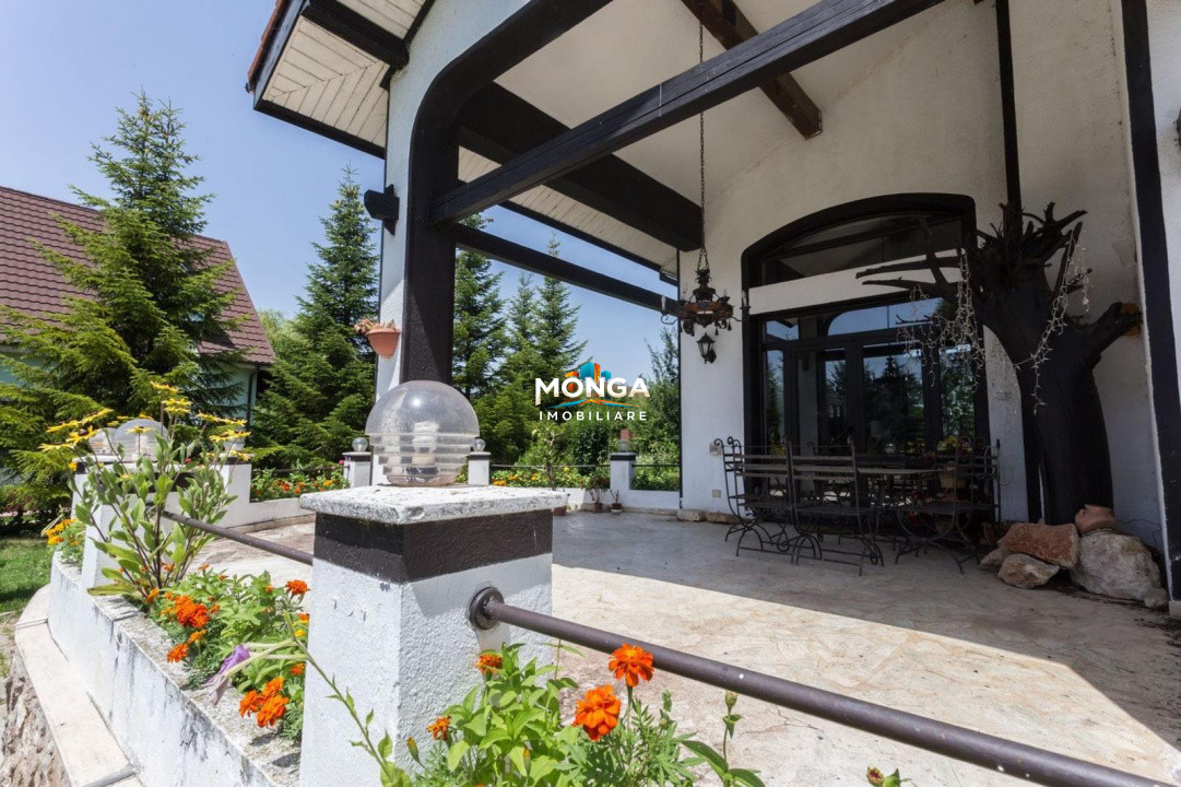 Casa cu piscina langa lac | Izvorani | 7 camere | teren 4181mp