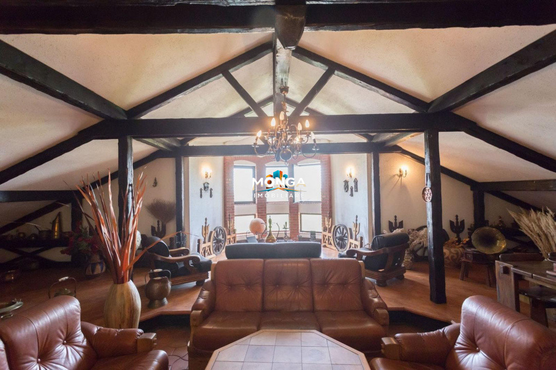 Casa cu piscina langa lac | Izvorani | 7 camere | teren 4181mp