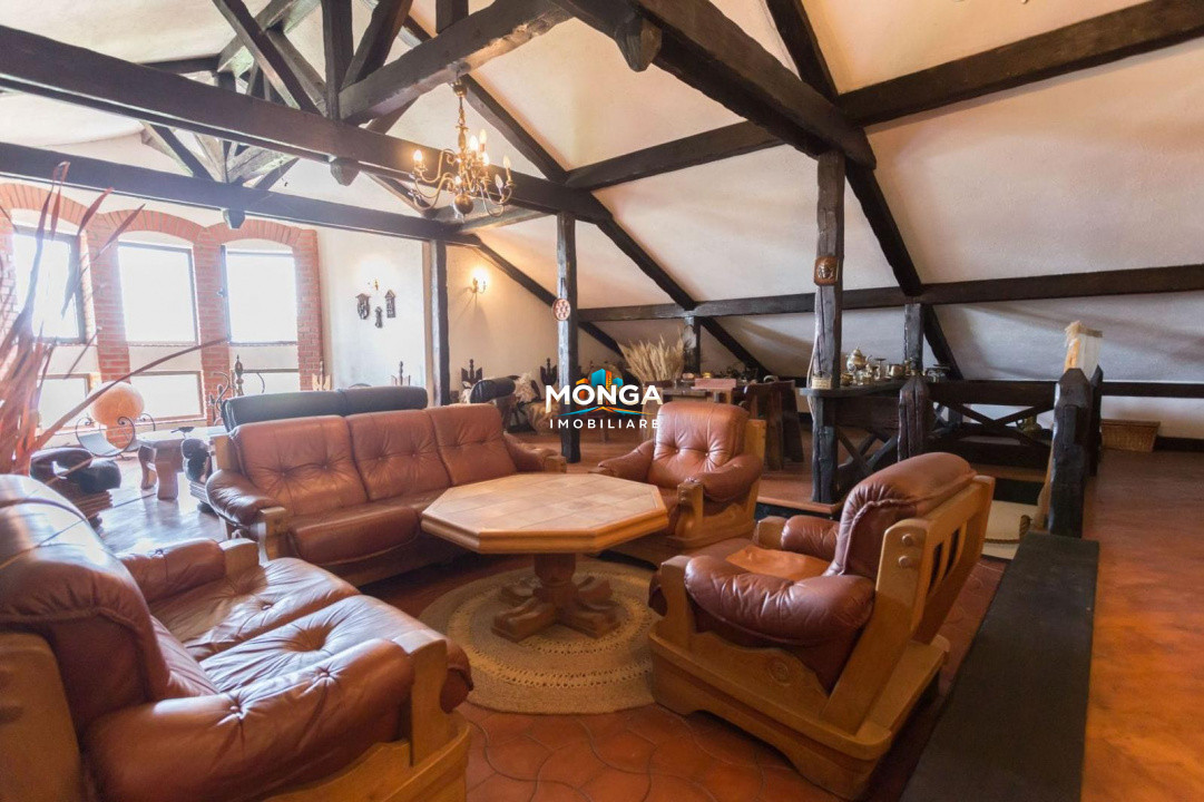 Casa cu piscina langa lac | Izvorani | 7 camere | teren 4181mp