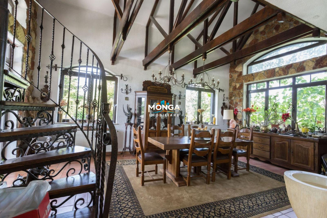 Casa cu piscina langa lac | Izvorani | 7 camere | teren 4181mp