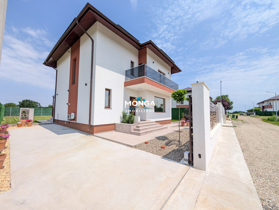 Casa 4 camere 130mp | 0 comision | Balotesti Saftica | 700mp teren | panouri