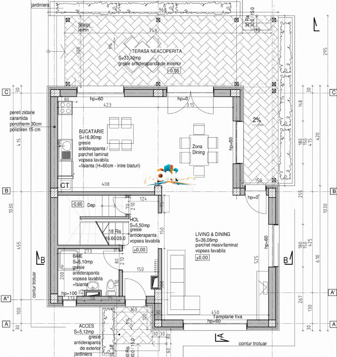 Casa 4 camere 130mp | 0 comision | Balotesti Saftica | 700mp teren | panouri