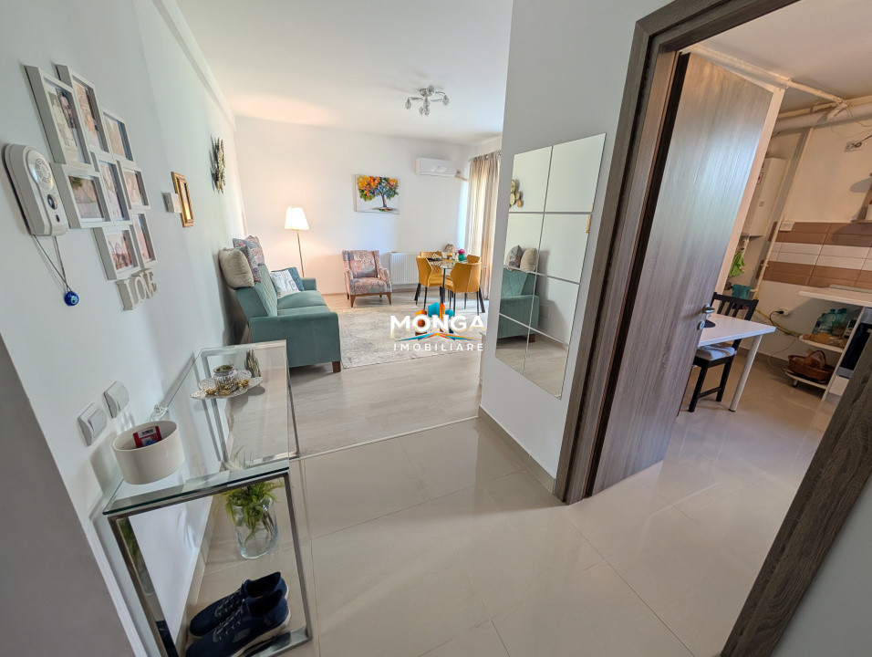 Apartament 2 camere 51mp | Otopeni Luxor | 55mp | Mobilat | Parcare | Boxa 8mp