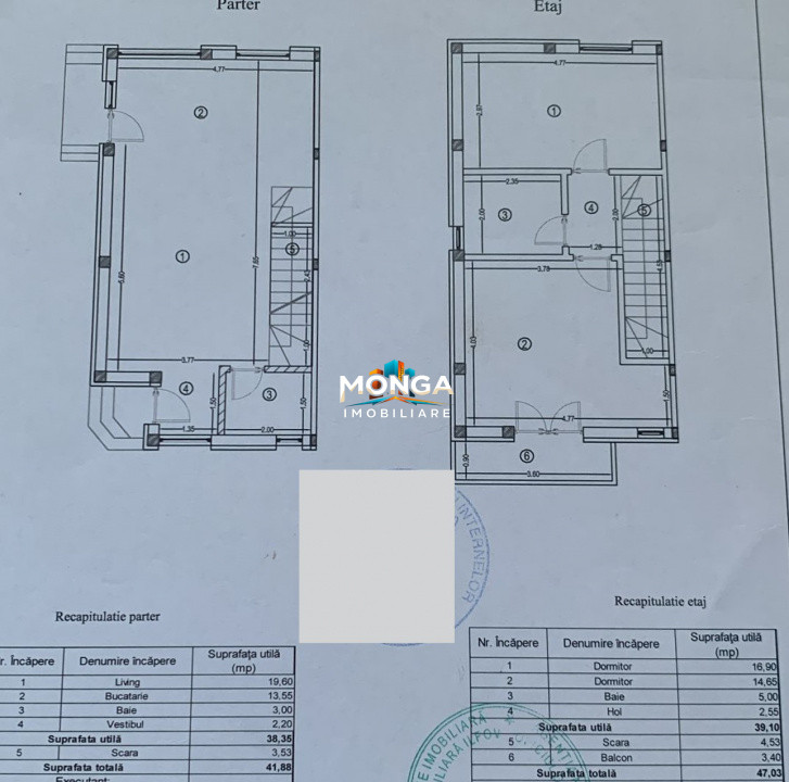 Duplex 3 camere 90mp plus mansarda | 0 comision | Partial Mobilat | Tunari