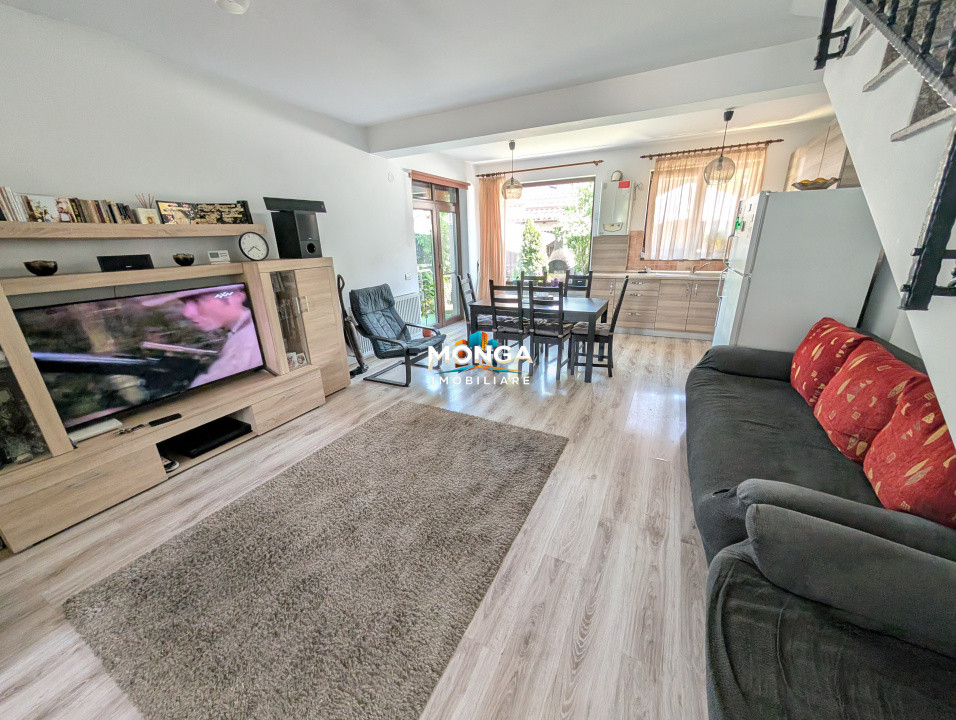 Duplex 3 camere 90mp plus mansarda | 0 comision | Partial Mobilat | Tunari