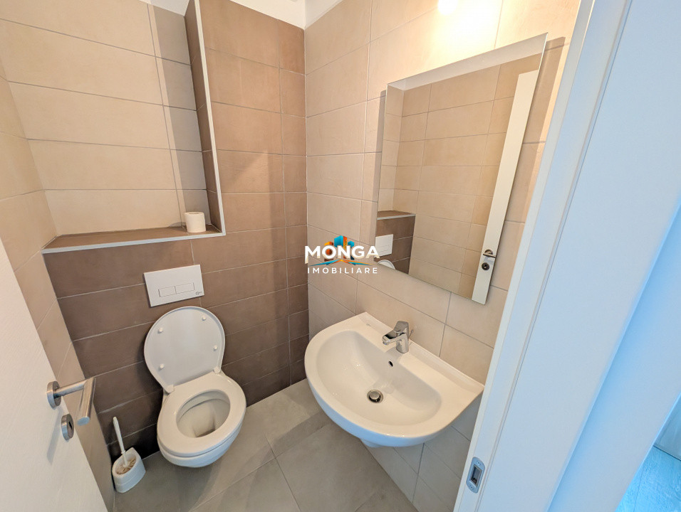 Apartament 3 camere 66mp +7mp terasa |  Otopeni Toscana | Mobilat | Mansarda