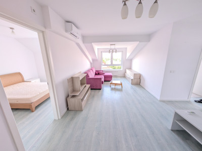 Apartament 3 camere 66mp +7mp terasa |  Otopeni Toscana | Mobilat | Mansarda