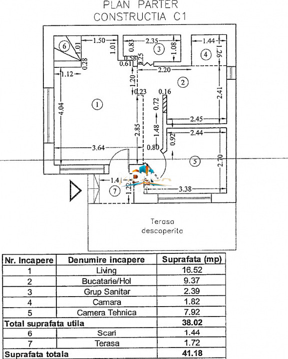 Casa individuala 4 camere 100mp | 0 Comision | Tunari | mobilat utilat | semineu