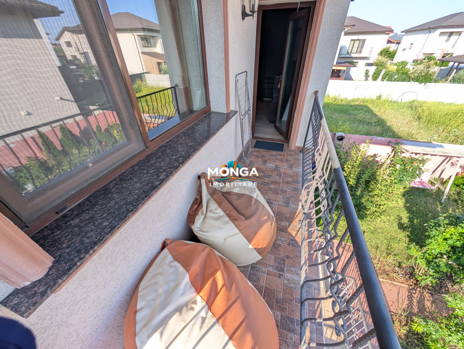 Casa individuala 4 camere 100mp | 0 Comision | Tunari | mobilat utilat | semineu