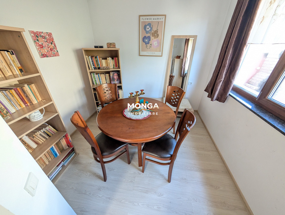 Casa individuala 4 camere 100mp | 0 Comision | Tunari | mobilat utilat | semineu
