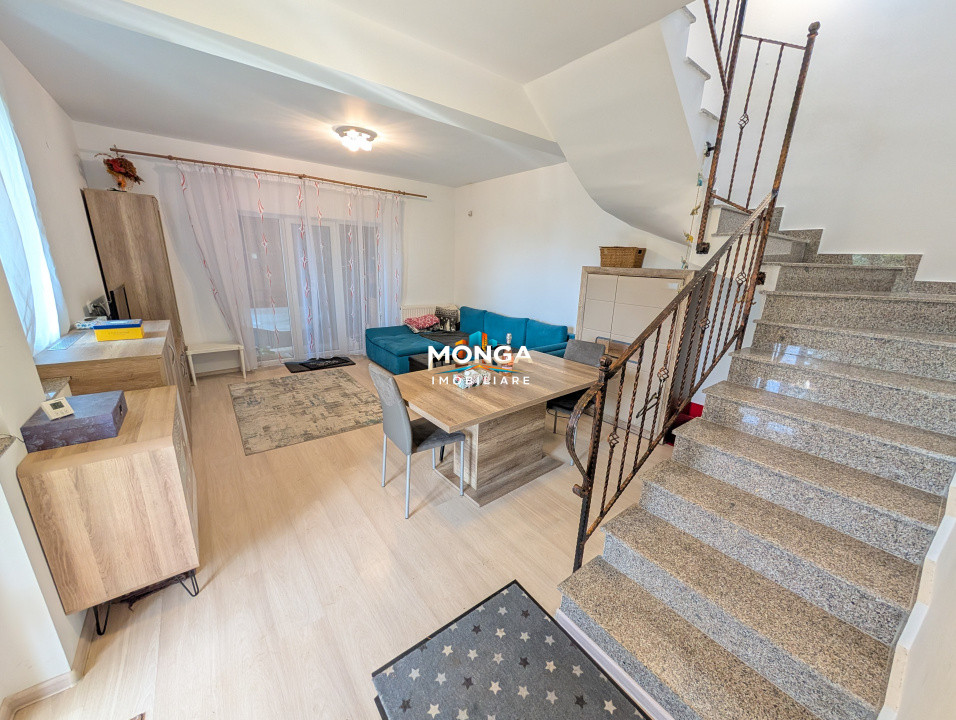 Duplex 4 camere 100mp | 0 comision | Tunari | mobilat utilat | 150mp teren