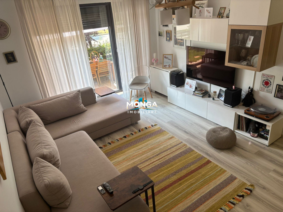 Apartament 2 camere + gradina | 0 comision | 50 + 70mp | Greenfield | parcare