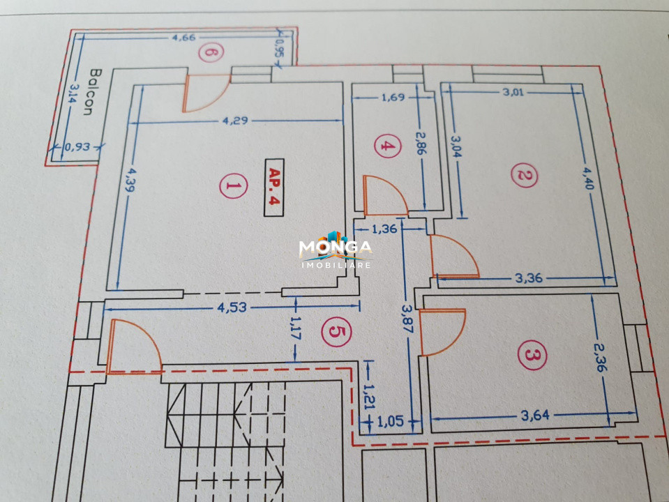 Apartament 2 camere 56mp | 0 Comision | Otopeni Ion Creanga | Mobilat | Parcare