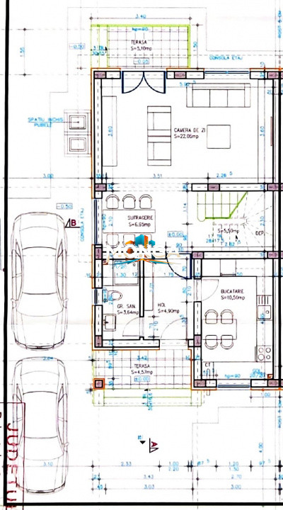 Duplex 4 sau 5 camere 117mp | 0 comision | Otopeni Ana Aslan | Teren 209mp