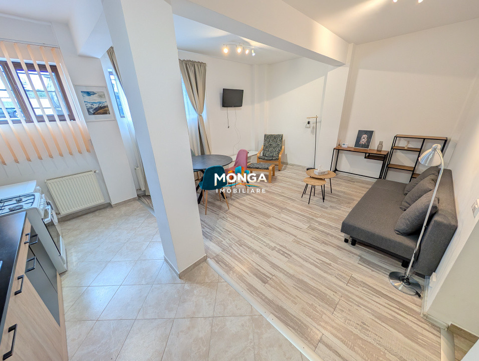 Apartament 2 camere 50mp | 0 comision | Otopeni 23 Aug | Demisol inalt | Mobilat