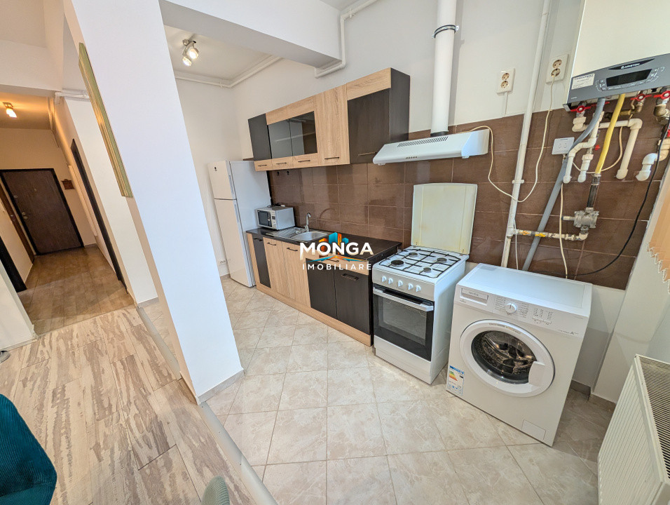 Apartament 2 camere 50mp | 0 comision | Otopeni 23 Aug | Demisol inalt | Mobilat