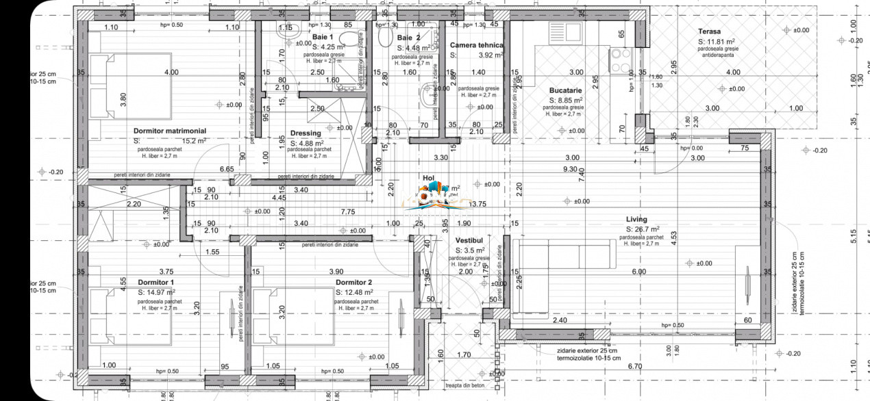 Casa 4 camere 120mp+50mp mansarda | 0 comision | Corbeanca Socului | 450mp teren