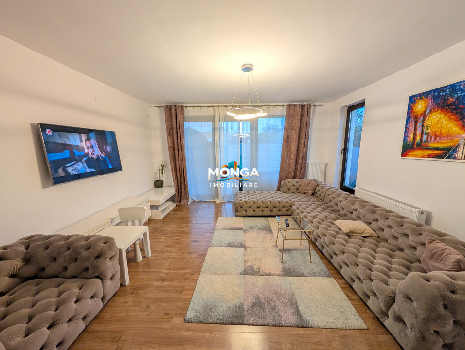 Duplex 3 camere 100mp | 0 comision | Tunari | partial mobilat | 220mp teren