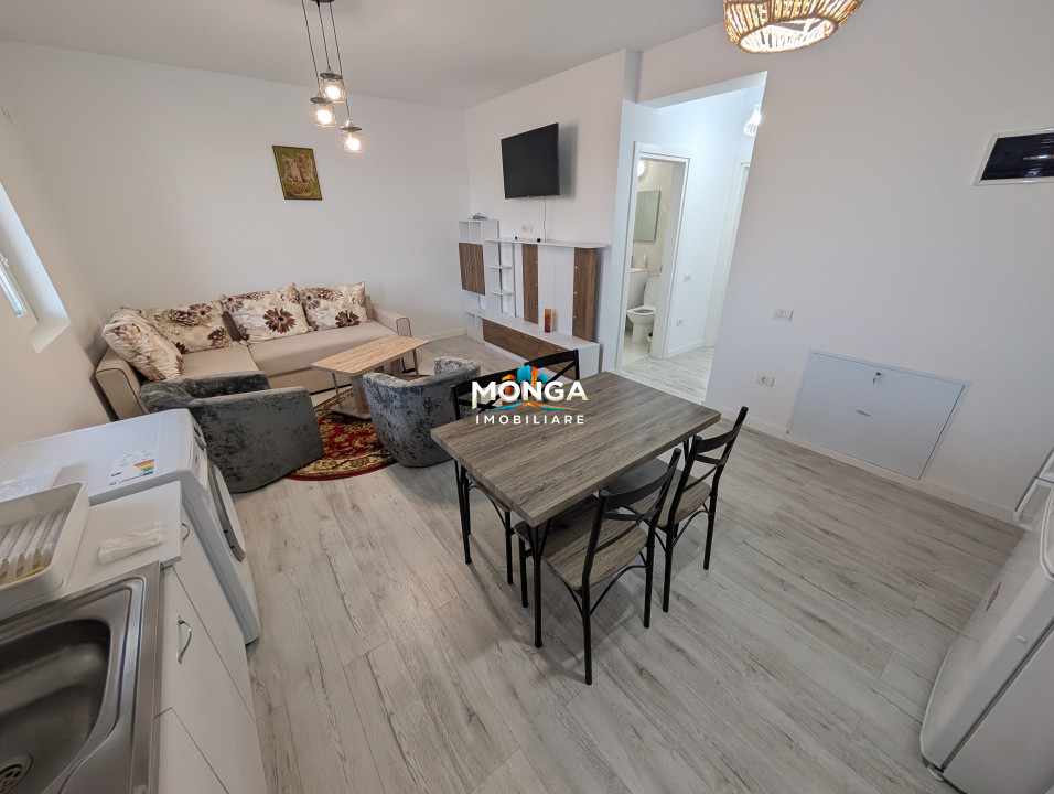 Apartament 2 camere 40mp +20mp Gradina | 0 Comision | Tunari City Nord | mobilat