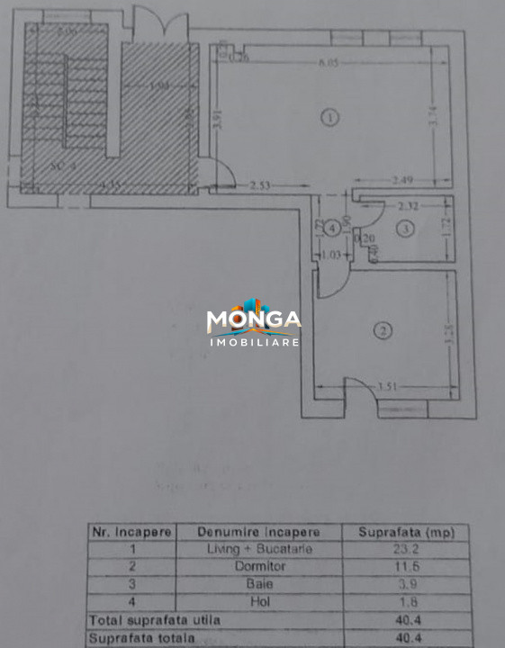 Apartament 2 camere 40mp +20mp Gradina | 0 Comision | Tunari City Nord | mobilat