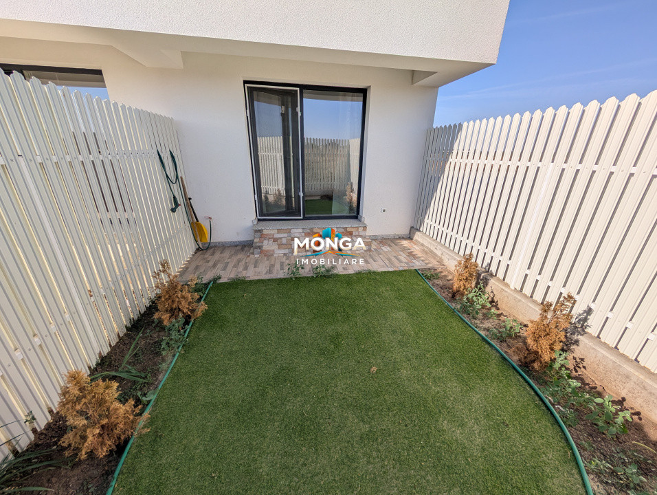 Apartament 2 camere 40mp +20mp Gradina | 0 Comision | Tunari City Nord | mobilat