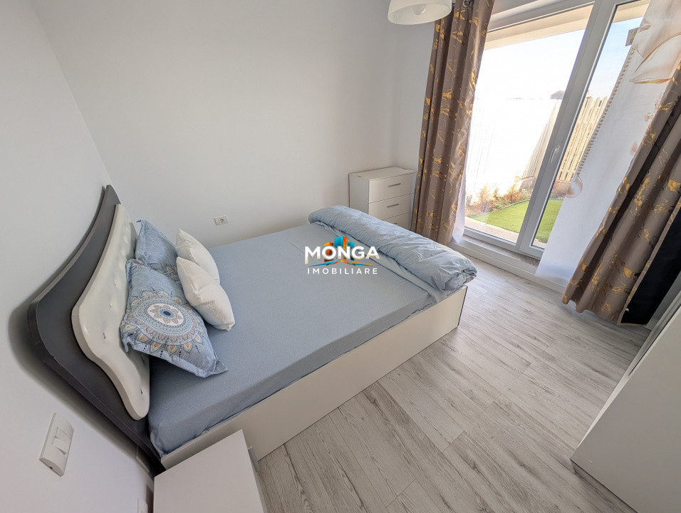Apartament 2 camere 40mp +20mp Gradina | 0 Comision | Tunari City Nord | mobilat