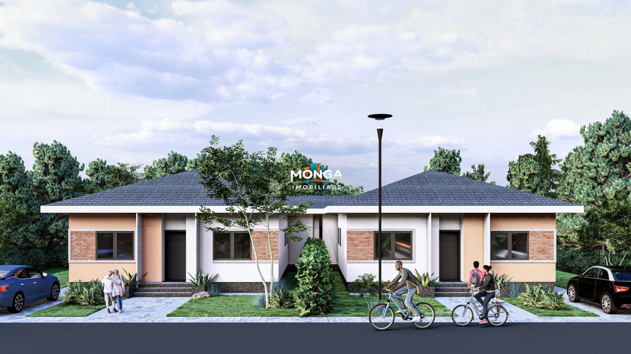 Casa 4 camere parter 105mp | 0 comision TVA inclus | Tunari |Complex rezidential