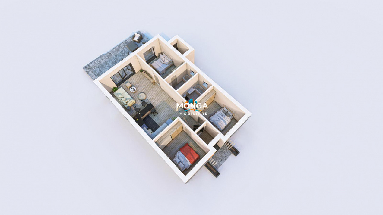 Casa 4 camere parter 105mp | 0 comision TVA inclus | Tunari |Complex rezidential