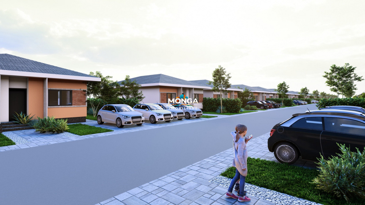 Casa 4 camere parter 105mp | 0 comision TVA inclus | Tunari |Complex rezidential