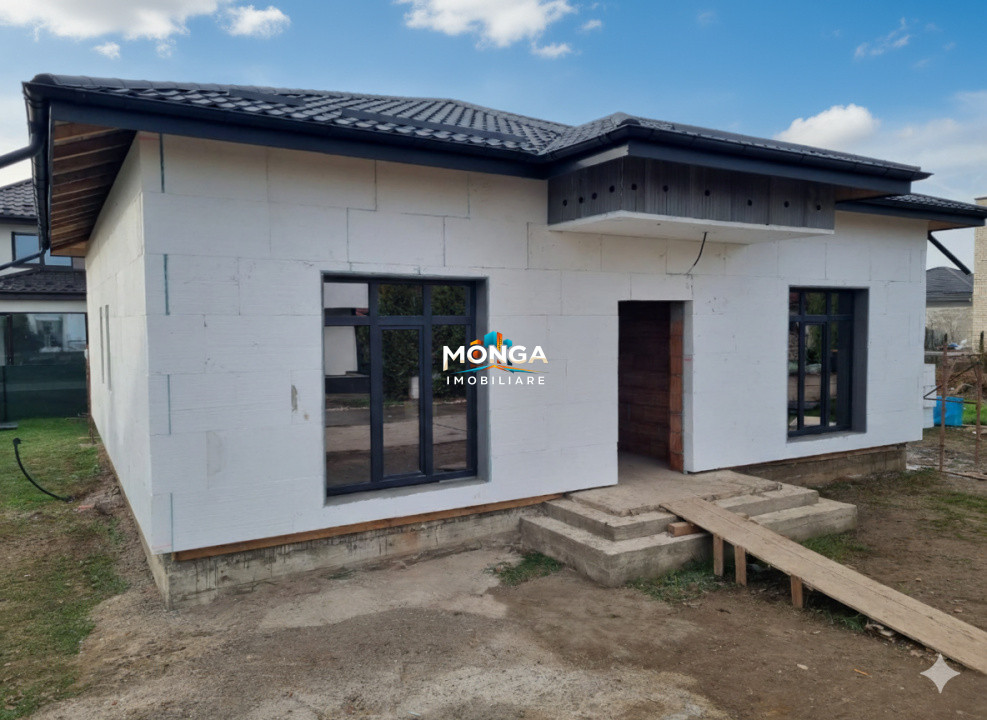 Casa 4 camere parter 100mp | 0 comision | Balotesti - Bavaria | Teren 380mp